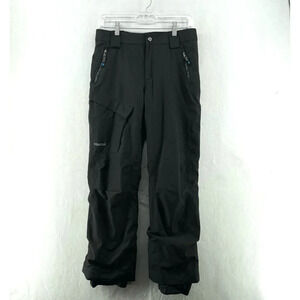 Marmot Snow Pants Youth Unisex Sz XL Black Straight Leg Insulated Pockets